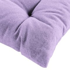 Стеганая подушка для стула Douceur d'Intérieur Mistral, светло-фиолетовая, 40x40 см цена и информация | Декоративные подушки и наволочки | pigu.lt