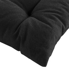 Стеганая подушка на стул Douceur d'Intérieur Mistral, черная, 40x40 см цена и информация | Декоративные подушки и наволочки | pigu.lt