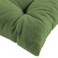 Douceur d’Intérieur dygsniuota kėdės pagalvė Mistral, žalia, 40x40 cm kaina ir informacija | Dekoratyvinės pagalvėlės ir užvalkalai | pigu.lt