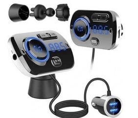 Automobilinis FM moduliatorius, MP3, 2 USB kaina ir informacija | FM moduliatoriai | pigu.lt