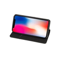 Smart Book Magnet telefono dėklas skirtas Samsung Galaxy A7 2018, juodas kaina ir informacija | Telone Kompiuterinė technika | pigu.lt