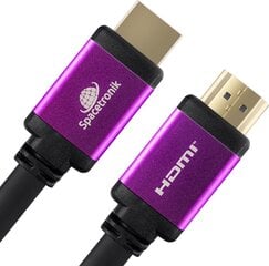 Spacetronik HDMI - HDMI 3м цена и информация | Кабели и провода | pigu.lt