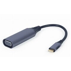Адаптер USB C—vga Gembird A-USB3C-VGA-01 цена и информация | Адаптеры, USB-разветвители | pigu.lt