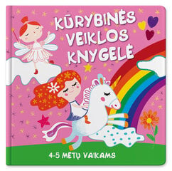 Kūrybinės veiklos knygelė 4-5 metų vaikams цена и информация | Книжки - раскраски | pigu.lt