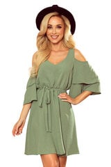 Suknelė moterims Marina 292153700, žalia цена и информация | Платья | pigu.lt