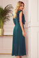 Suknelė moterims Emily, žalia kaina ir informacija | Suknelės | pigu.lt