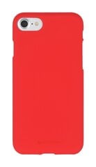 Dėklas Mercury Soft Jelly Case Samsung S908 S22 Ultra 5G raudonas kaina ir informacija | Telefono dėklai | pigu.lt