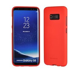 Dėklas Mercury Soft Jelly Case Samsung S908 S22 Ultra 5G raudonas kaina ir informacija | Telefono dėklai | pigu.lt