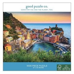 Dėlionė Good puzzle co. Saulėlydis Cinque Terre, 1000 dalių kaina ir informacija | Dėlionės (puzzle) | pigu.lt