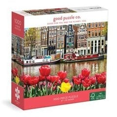 Dėlionė Good puzzle co. Gėlės Amsterdame, 1000 dalių цена и информация | Пазлы | pigu.lt