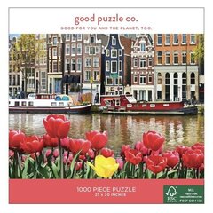 Dėlionė Good puzzle co. Gėlės Amsterdame, 1000 dalių kaina ir informacija | Dėlionės (puzzle) | pigu.lt