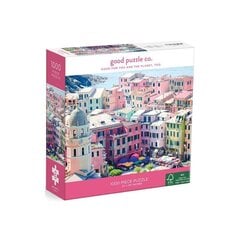 Dėlionė Good puzzle co. Margoji Italijos Vernazza, 1000 dalių цена и информация | Пазлы | pigu.lt