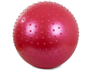 Gimnastikos kamuolys, 70 cm, raudonas kaina ir informacija | Gimnastikos kamuoliai | pigu.lt