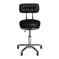 Профессиональное кресло-табурет для мастера и салонов красоты  AM-877, черного цвета цена и информация | Мебель для салонов красоты | pigu.lt