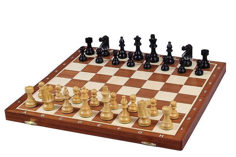 Medinė šachmatų lenta su figūrėlėmis цена и информация | Stalo žaidimai, galvosūkiai | pigu.lt
