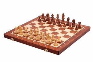 Шахматная доска деревянная золотая Стонтон цена и информация | Настольные игры, головоломки | pigu.lt