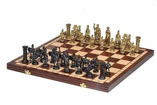 Шахматная доска с деревянными пуговицами Спарты цена и информация | Настольные игры, головоломки | pigu.lt
