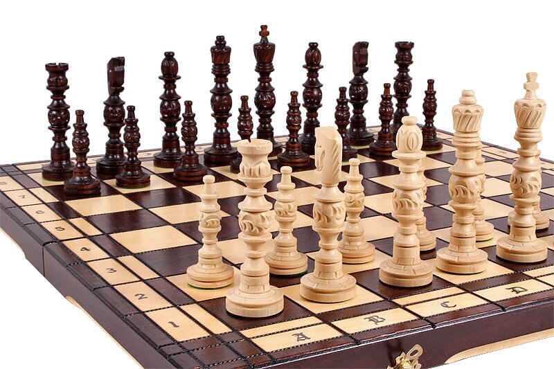 Šachmatų lenta pagaminta iš buko Galantne kaina ir informacija | Stalo žaidimai, galvosūkiai | pigu.lt