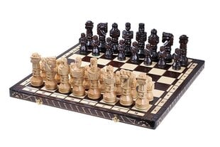 Шахматная доска с деревянными пуговицами цена и информация | Настольные игры, головоломки | pigu.lt