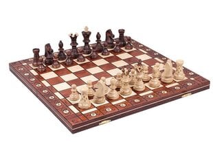 Шахматная доска с деревянными пуговицами Амбассадор цена и информация | Настольные игры, головоломки | pigu.lt