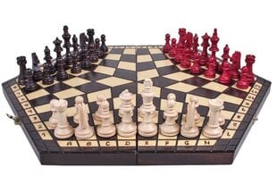 Шахматная доска с кнопками для 3 игроков цена и информация | Настольные игры, головоломки | pigu.lt