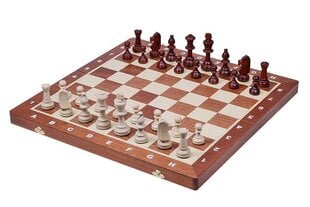 Šachmatų lenta su medinėmis sagomis Turnyras Nr.5 kaina ir informacija | Stalo žaidimai, galvosūkiai | pigu.lt