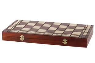 Шахматная доска с деревянными пуговицами Турнир цена и информация | Настольные игры, головоломки | pigu.lt
