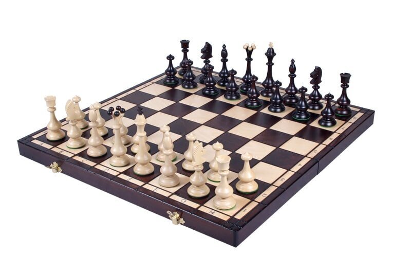Šachmatų lenta su medinėmis sagomis Beskidai kaina | pigu.lt