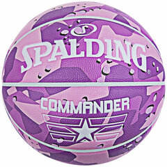 Krepšinio kamuolys Spalding Commander Solid, 6 d. kaina ir informacija | Krepšinio kamuoliai | pigu.lt