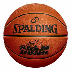 Баскетбольный мяч Spalding Slam Dunk  5 Темно-оранжевый цена и информация | Баскетбольные мячи | pigu.lt