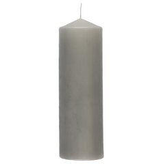 Polar Stalo žvakė šviesiai pilka 8x25 cm kaina ir informacija | Žvakės, Žvakidės | pigu.lt