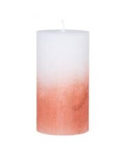 Polar Stalo žvakė Rustik vario/baltos spalvos 6,8x13 cm kaina ir informacija | Žvakės, Žvakidės | pigu.lt