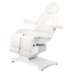 "Azzurro 869AS" электрическое педикюрное вращающееся косметическое кресло с 5 моторами, белое цена и информация | Мебель для салонов красоты | pigu.lt