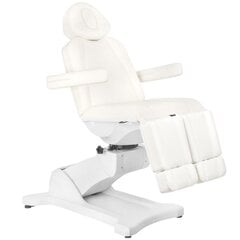 "Azzurro 869AS" электрическое педикюрное вращающееся косметическое кресло с 5 моторами, белое цена и информация | Мебель для салонов красоты | pigu.lt