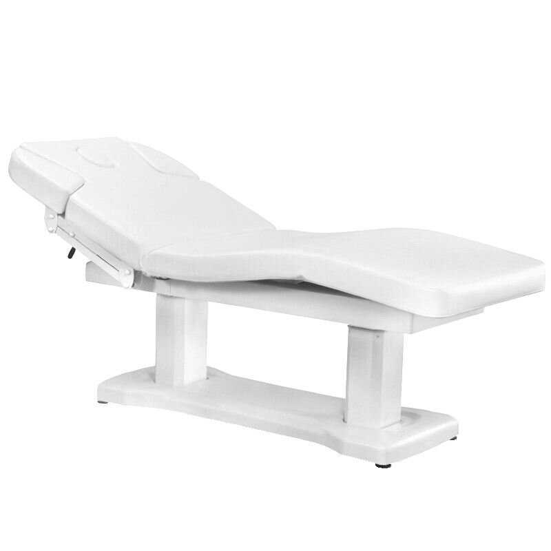 Elektrinė masažinė kosmetologinė lova SPA Azzurro 818A 4 varikliai, balta kaina ir informacija | Baldai grožio salonams | pigu.lt