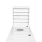 Manikiūro stalas su lentyna, baltas цена и информация | Kosmetiniai staliukai | pigu.lt