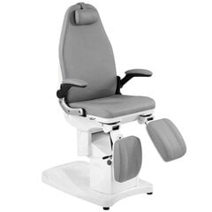 Электрическое ортопедическое кресло Azzurro 709A с 3 моторами серое цена и информация | Мебель для салонов красоты | pigu.lt