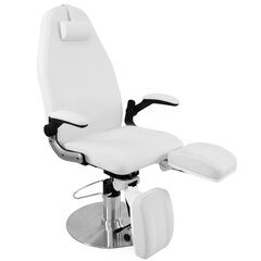 "Гидравлическое ортопедическое кресло Azzurro 713A белое цена и информация | Мебель для салонов красоты | pigu.lt