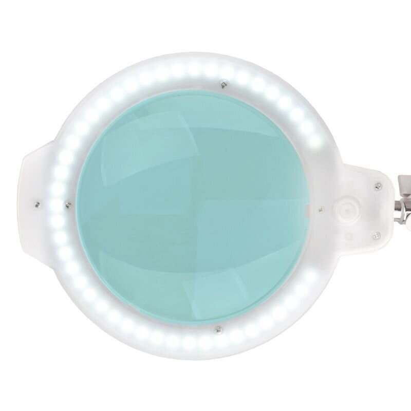 Kosmetologinė LED lempa su lupa 5D 8W (tvirtinama prie stalo) kaina ir informacija | Staliniai šviestuvai | pigu.lt