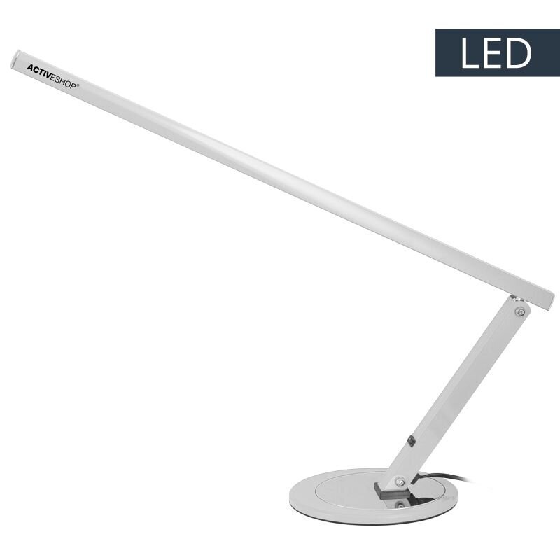 Plono dizaino LED aliuminė lempa kaina ir informacija | Staliniai šviestuvai | pigu.lt