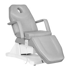 Электрическое косметическое кресло Soft 1 светло-серого цвета цена и информация | Мебель для салонов красоты | pigu.lt