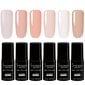 Gelinio nagų lako rinkinys Sincero Salon Totally Nude, 6 vnt. x 6 ml цена и информация | Nagų lakai, stiprintojai | pigu.lt