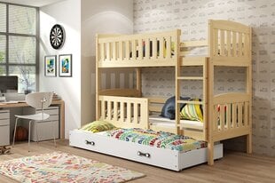 Vaikiška dviaukštė lovaBMS47PRB kaina ir informacija | Vaikiškos lovos | pigu.lt