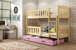 Dviaukštė lova BMS142PRR kaina ir informacija | Vaikiškos lovos | pigu.lt