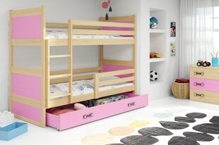 Dviaukštė lova BMS159R kaina ir informacija | Vaikiškos lovos | pigu.lt