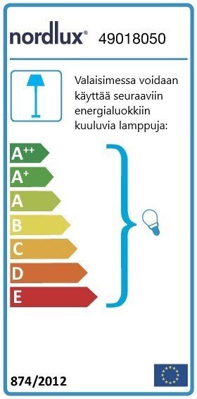 Nordlux GU10 apšvietimo stulpas 100 cm pilkos spalvos kaina ir informacija | Lauko šviestuvai | pigu.lt