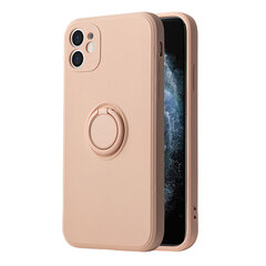 Vennus Silicone Ring dėklas telefonui skirtas iPhone 7 / 8 / SE 2020, rožinis kaina ir informacija | Telefono dėklai | pigu.lt