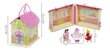 Nešiojamas medinis žaidimų namelis Cafe Tea kaina ir informacija | Žaislai mergaitėms | pigu.lt