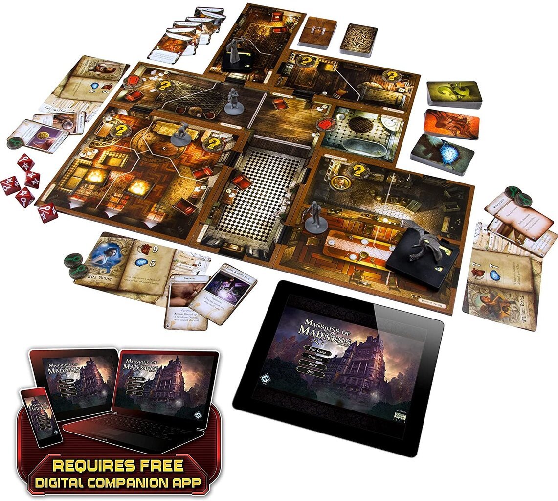Stalo žaidimas Mansions of Madness: Second Edition, EN kaina ir informacija | Stalo žaidimai, galvosūkiai | pigu.lt