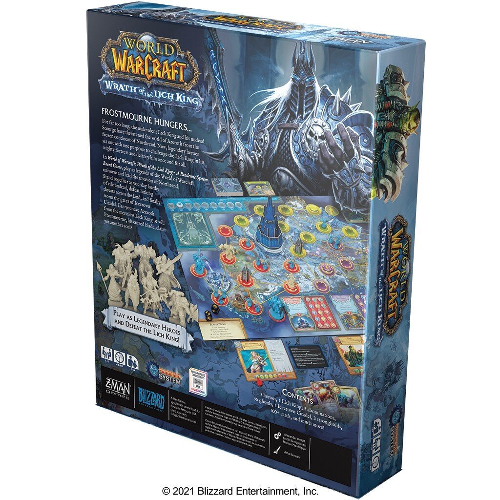 Настольная игра World of Warcraft: Wrath of the Lich King, EN цена | pigu.lt